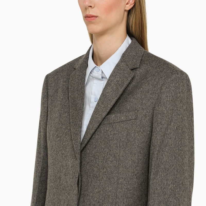 Grey wool tailored jacket