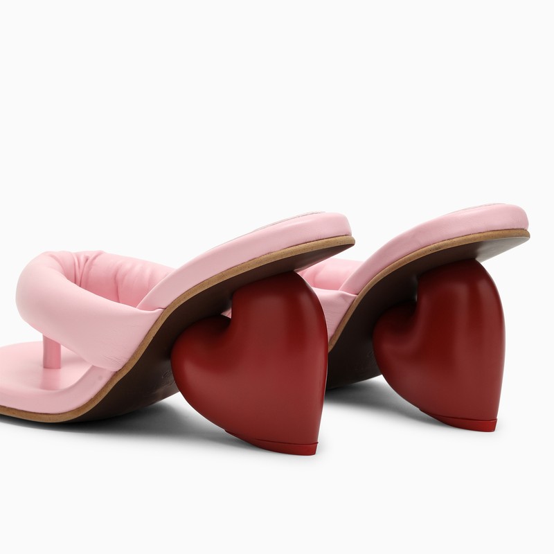[WOMEN][NEW IN]Love pink vegan leather sandals