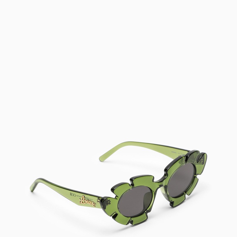 Green acetate sunglasses
