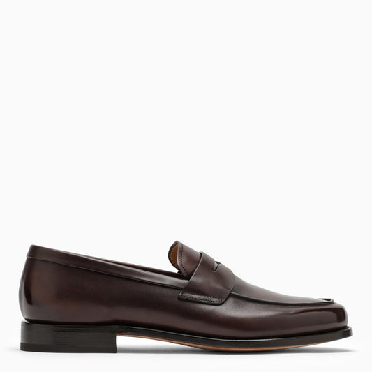 [MEN][NEW IN]Brown leather Milford loafer