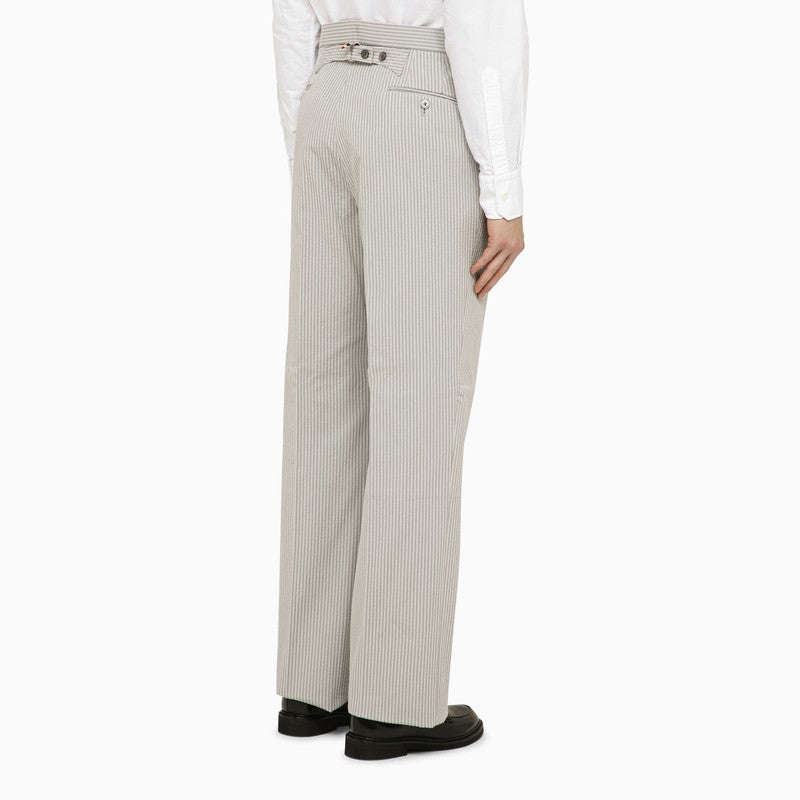 Light grey pinstripe trousers
