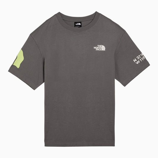 [MEN][NEW IN]T-shirt Exploring Never Stop pearl grey