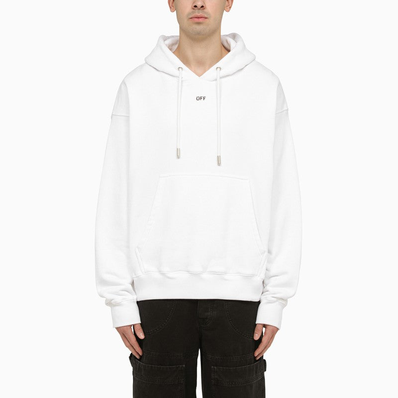 White Skate hoodie with Off logo