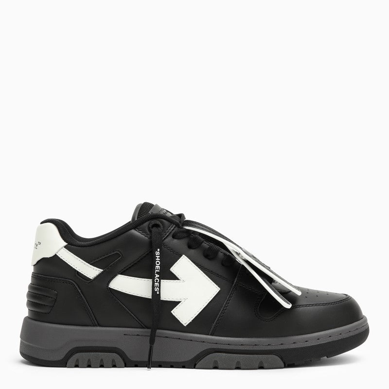 Out Of Office black low trainer