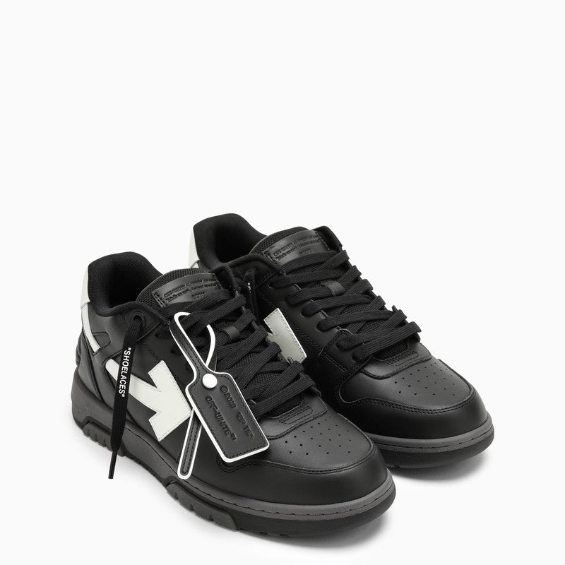Out Of Office black low trainer