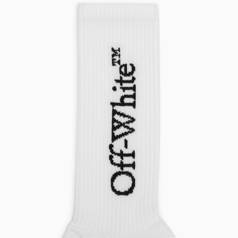 White socks with logo