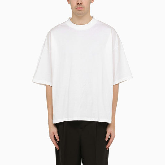 White oversize cotton T-shirt