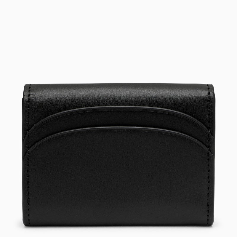 Genève black leather card holder