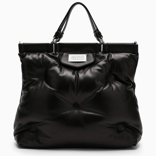 Glam Slam medium black shopping bag