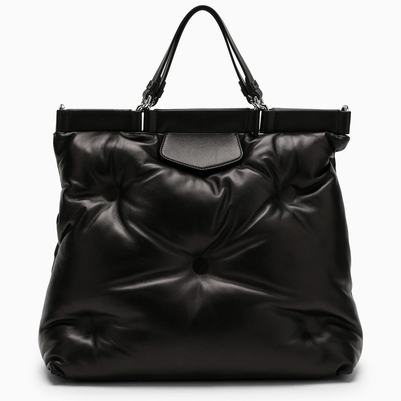 Glam Slam medium black shopping bag – d.code