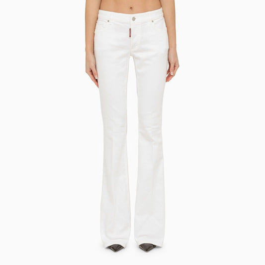 White cotton trousers