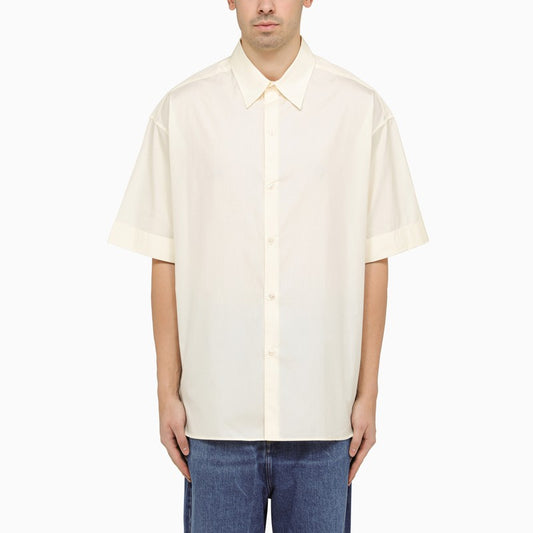 White oversize short-sleeves t-shirt