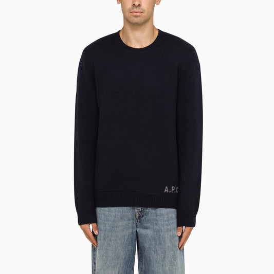 Dark navy wool sweater