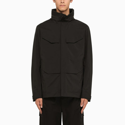 Black padded jacket
