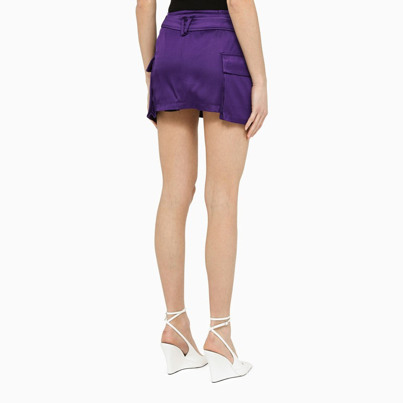 Purple Medusa '95 cargo skirt