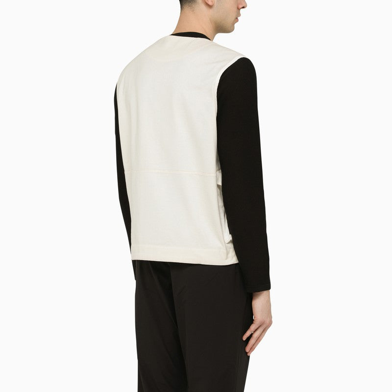 Ivory cotton waistcoat