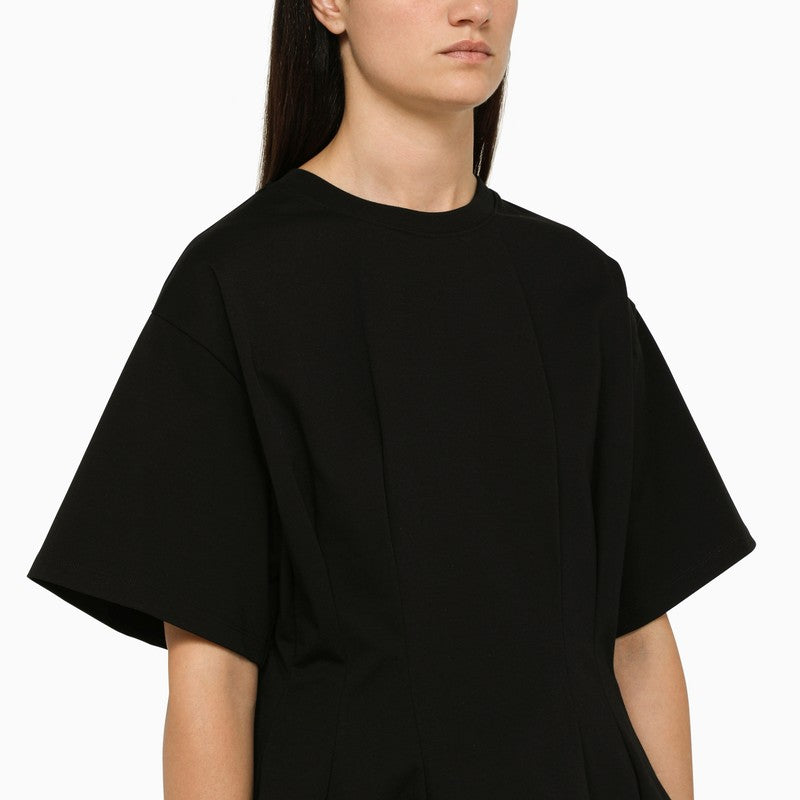 Black cape T-shirt