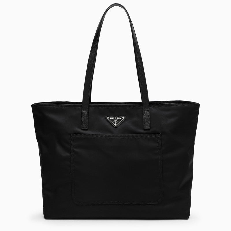 [FW추천템]Black Re-Nylon tote bag