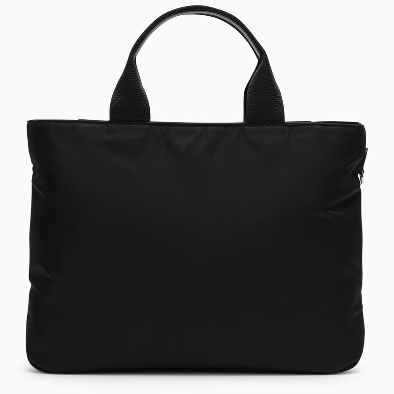 Black Re-Nylon tote bag