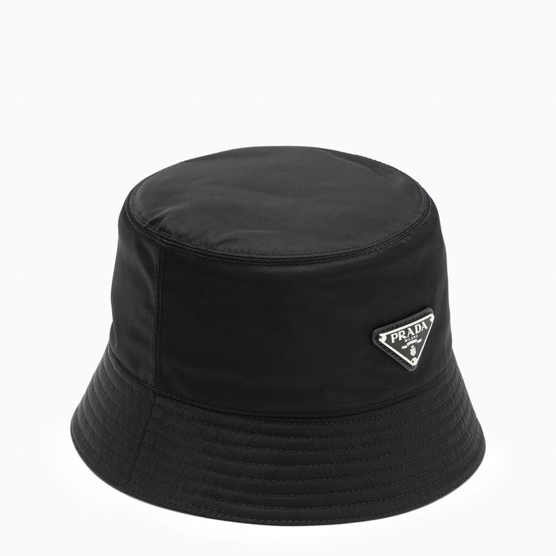 [스몰럭셔리][FW추천템]Black nylon bucket hat