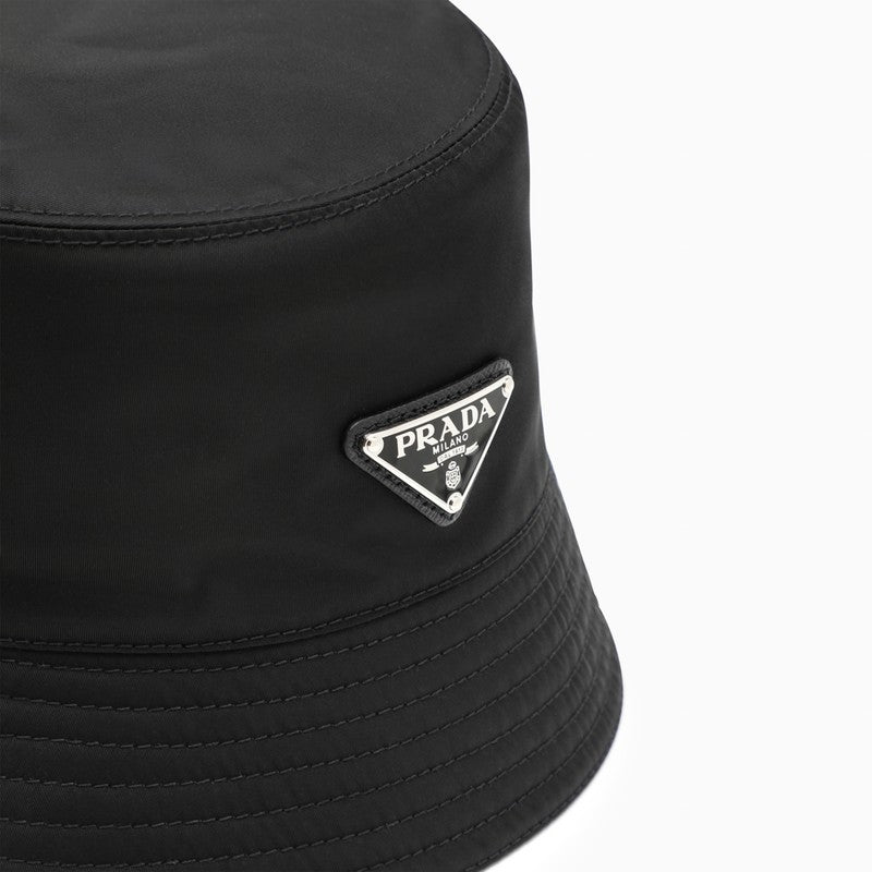 [스몰럭셔리][FW추천템]Black nylon bucket hat