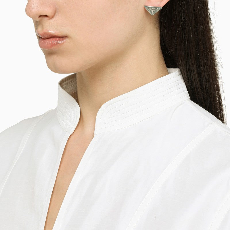 [썸머ACC]Astro silver lobe earrings