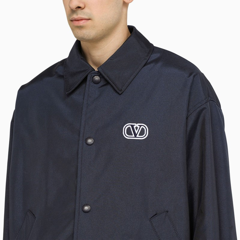 Navy blue lightweight jacket