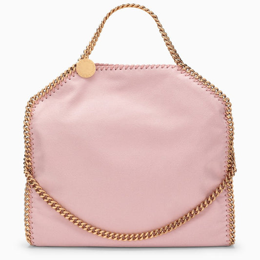 Falabella pink faux leather bag