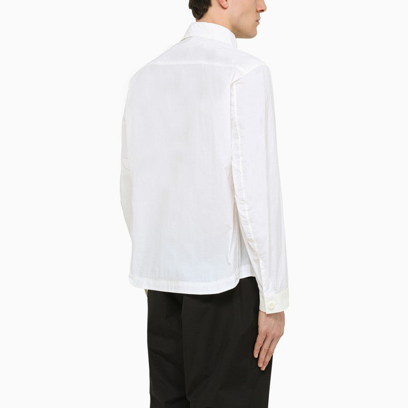 White shirt with zip