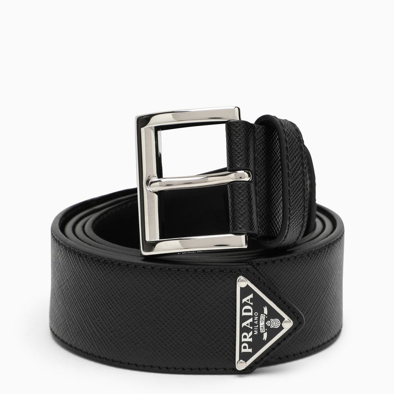 [스몰럭셔리]Black Saffiano leather belt