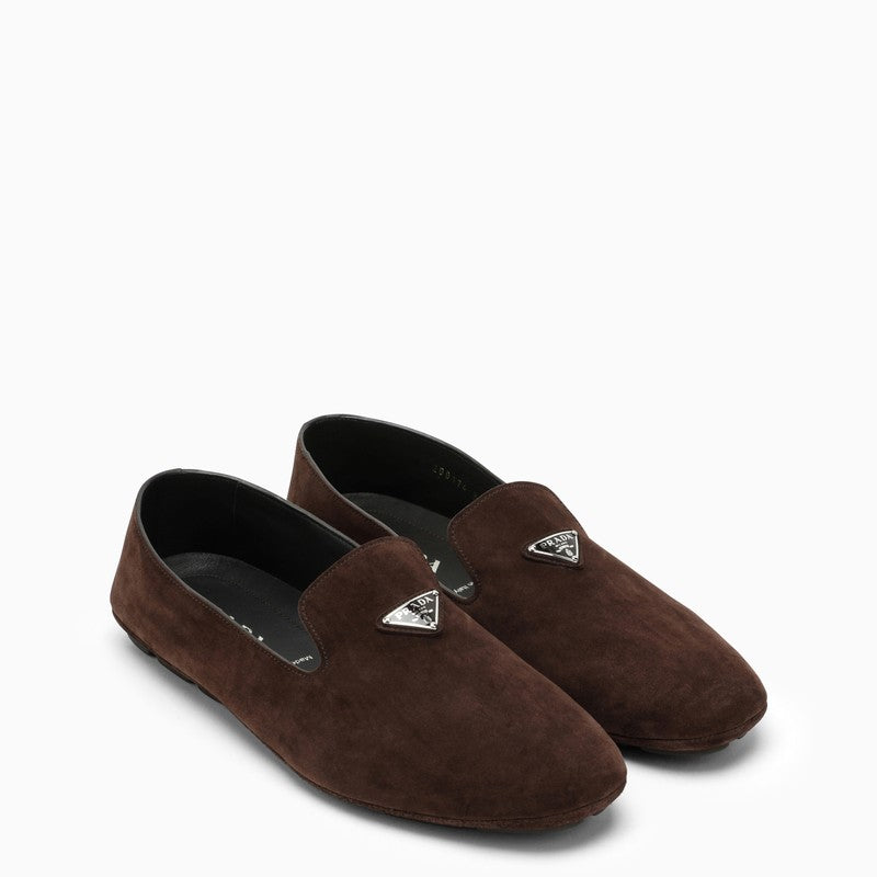 Drivers brown loafer