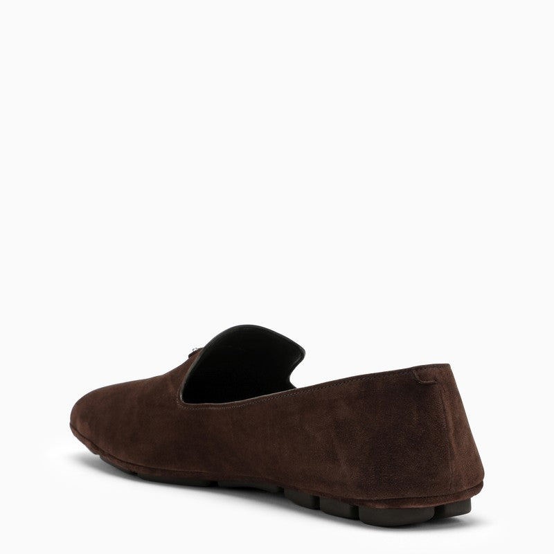 Drivers brown loafer