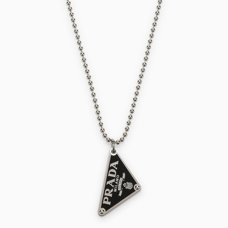 925 silver necklace with logo