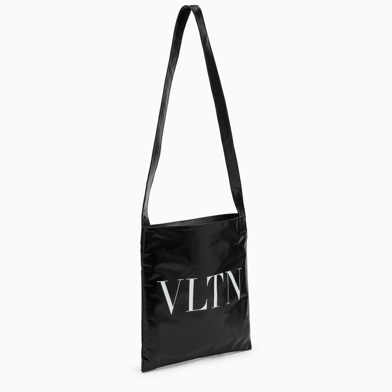 VLTN Soft black tote bag