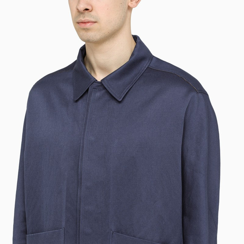 Navy blue chore jacket