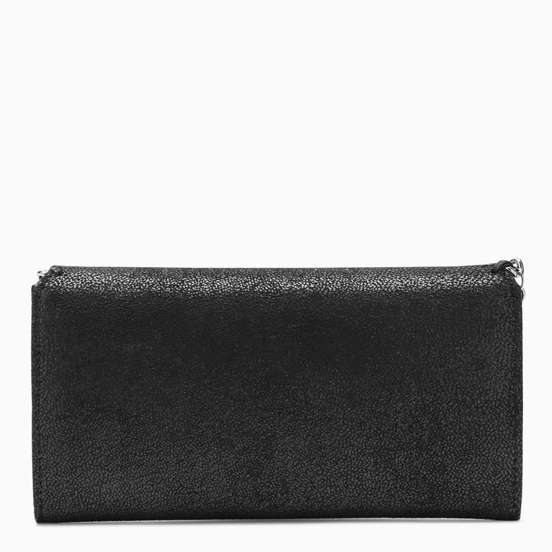 Black Falabella continental wallet