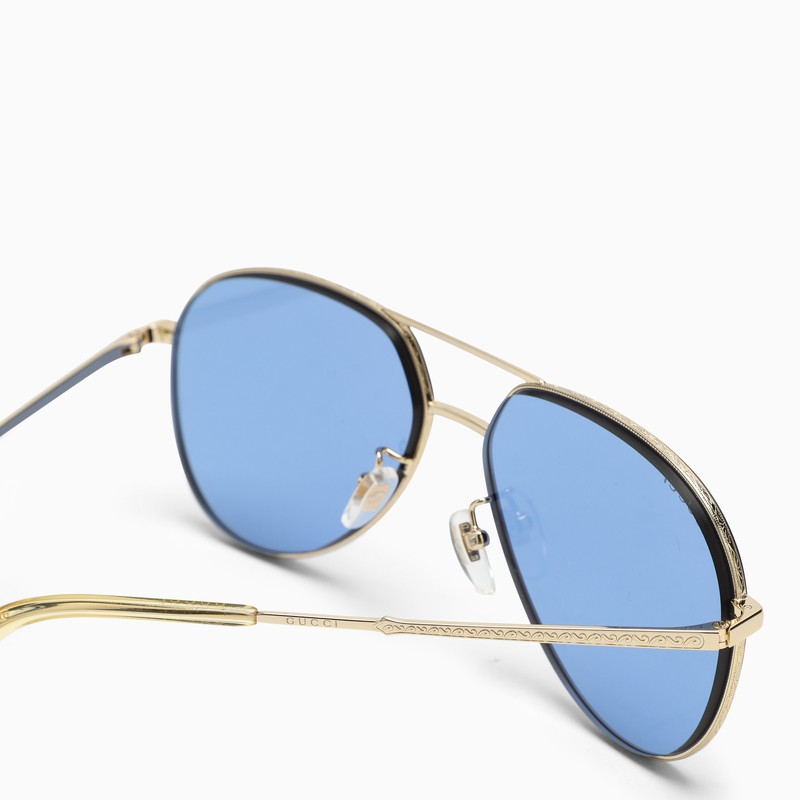 Aviator blue sunglasses
