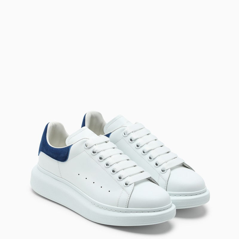 White and blue Oversized sneakers