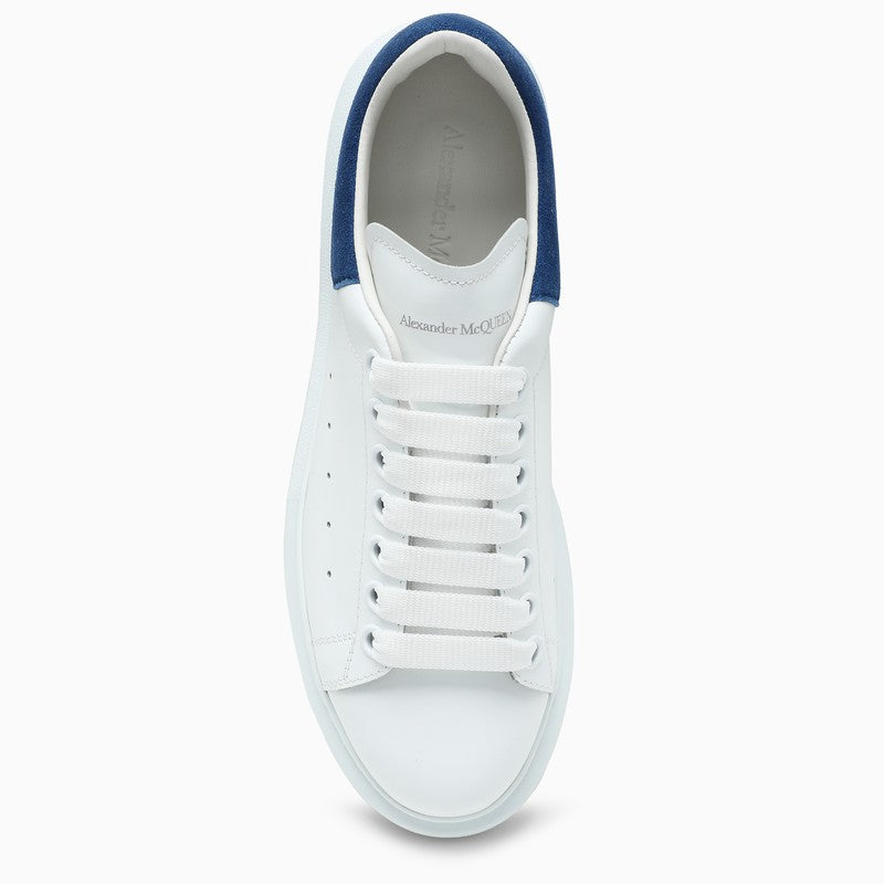 White and blue Oversized sneakers