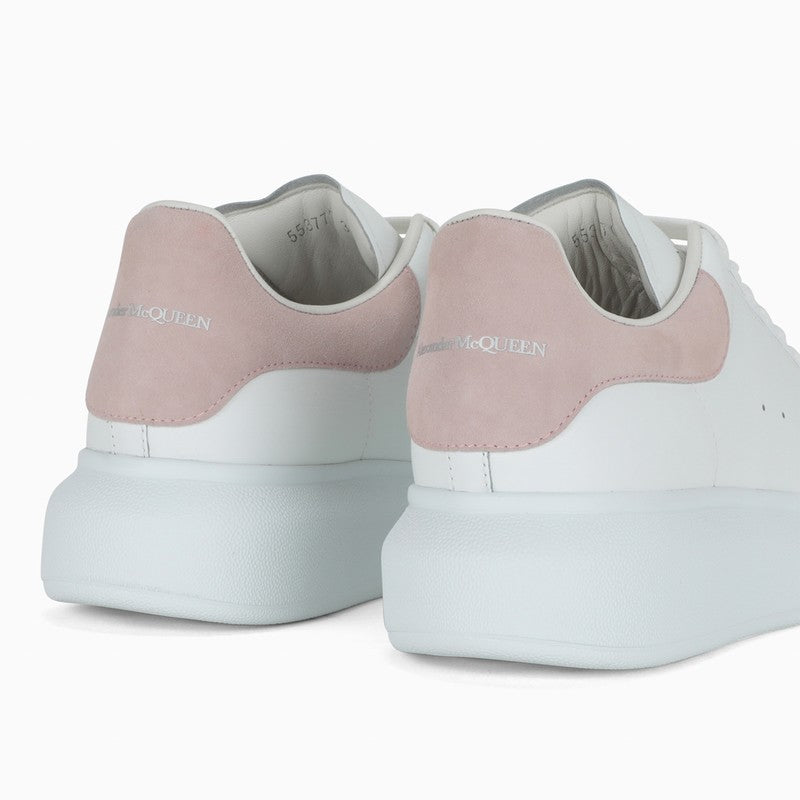 White and pink Oversized sneakers