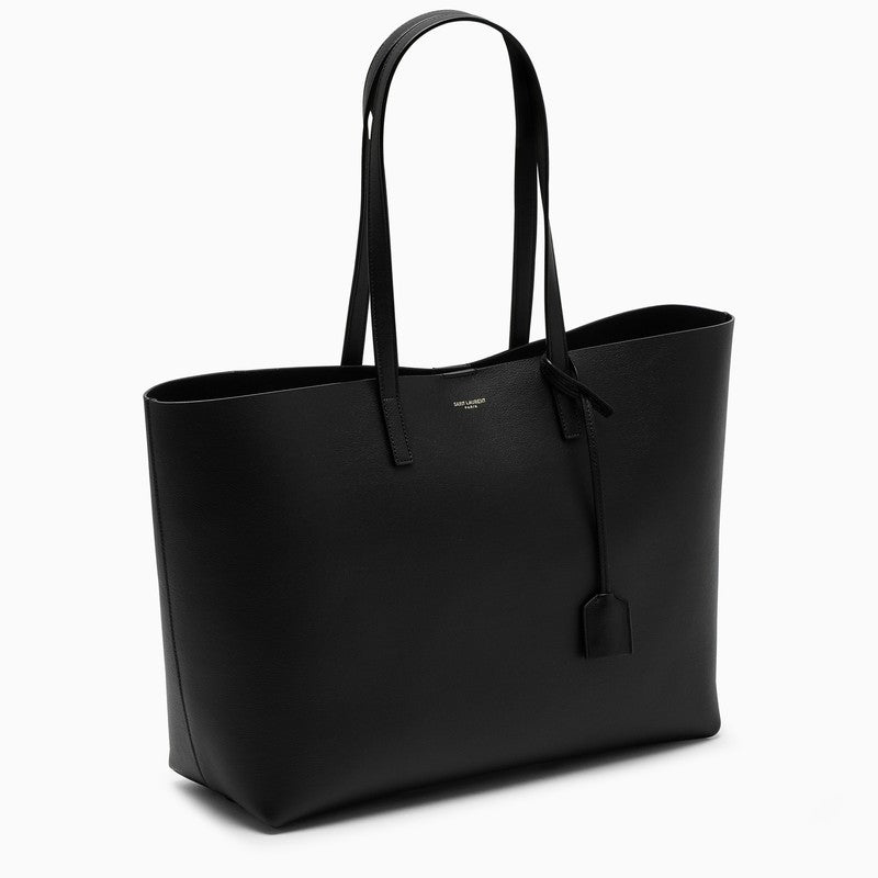Black large Shopping E/W tote bag