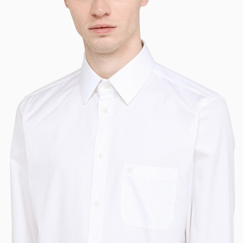 White shirt with Gg embroidery