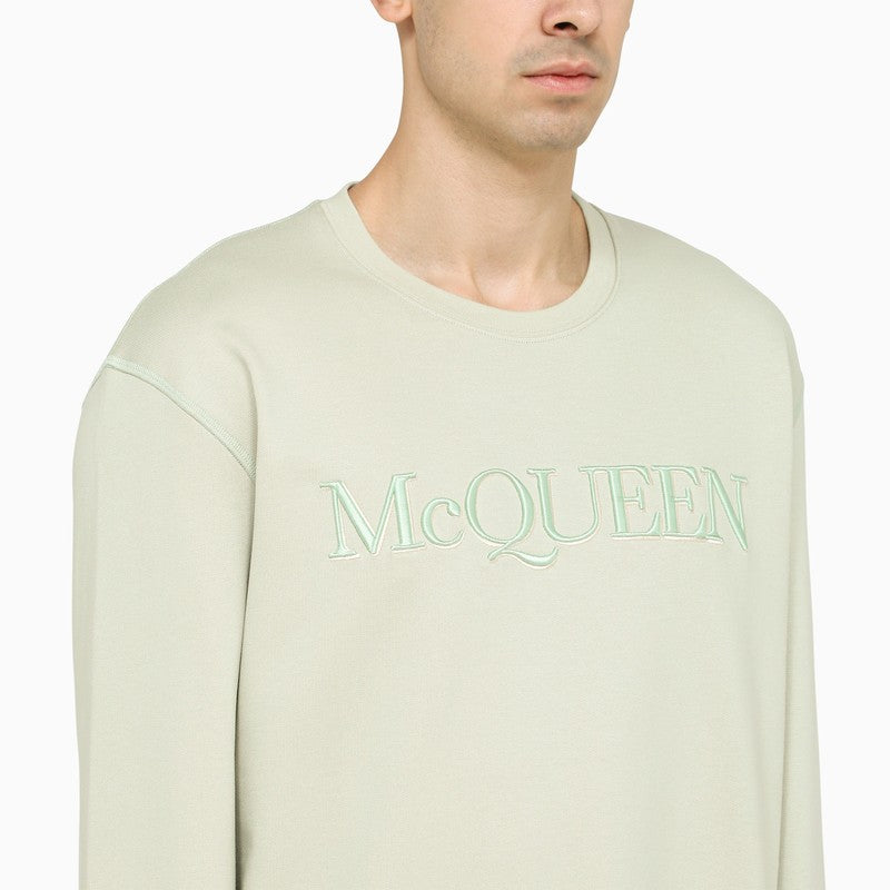 Opal cotton crewneck sweatshirt