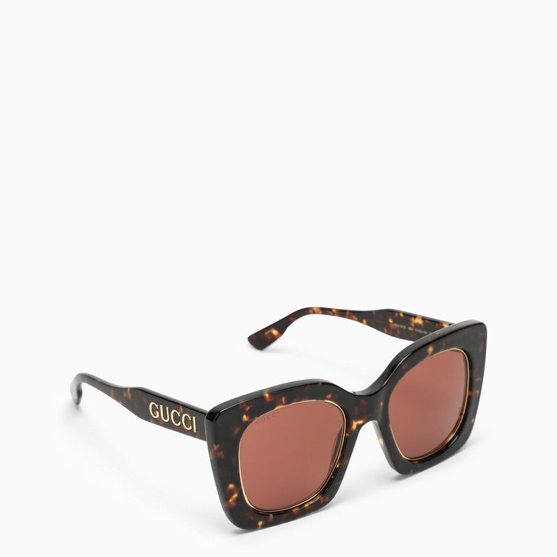 Tortoiseshell oversize sunglasses