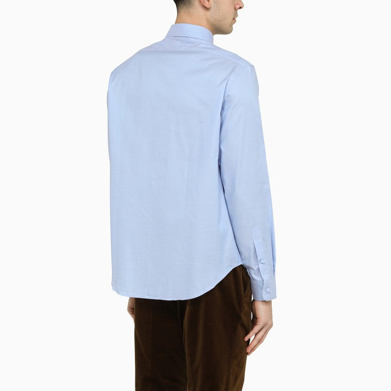 Sky blue Oxford cotton shirt