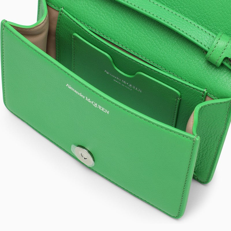 Acid green medium cross-body bag
