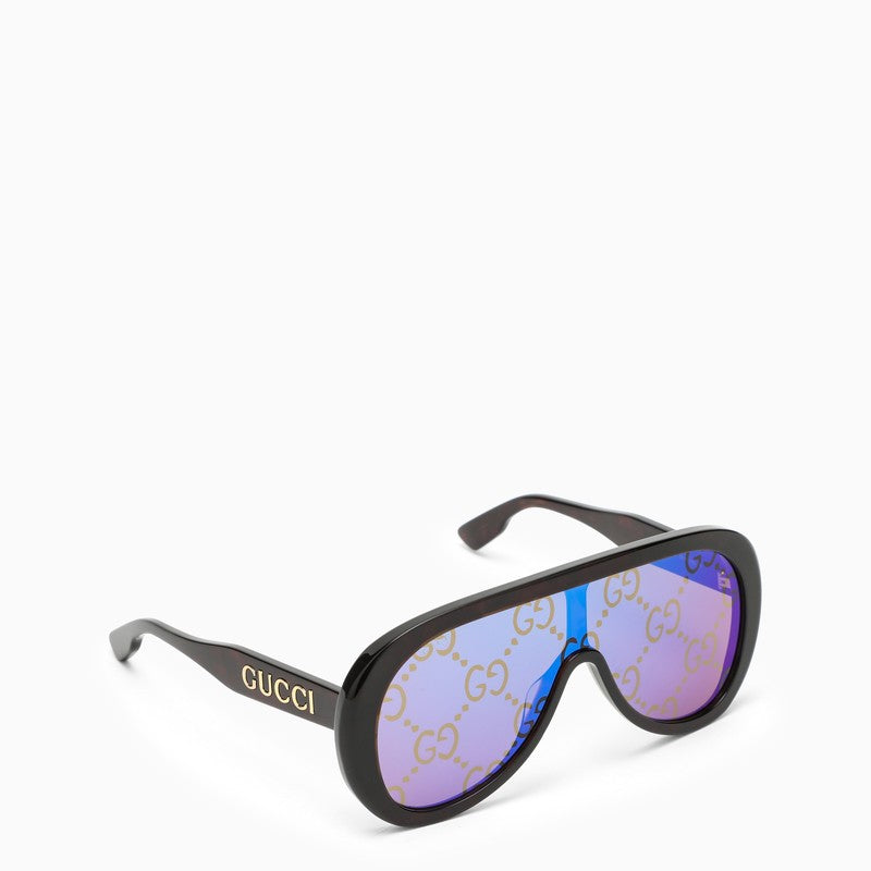 Oversize sunglasses with logo