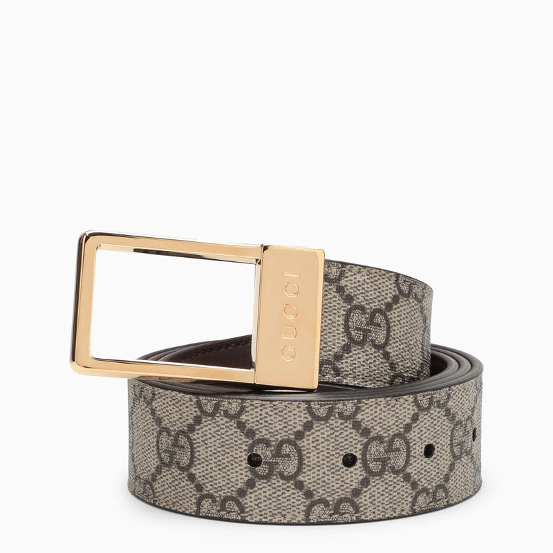 GG belt with gold buckle