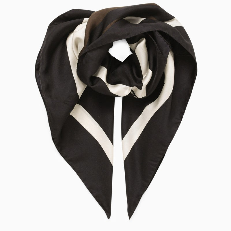 [스몰럭셔리]Multicoloured organic silk scarf