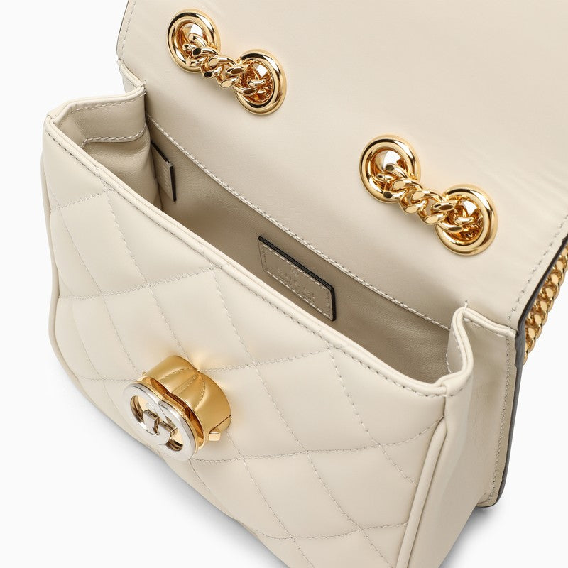 Gucci Deco ivory mini shoulder bag